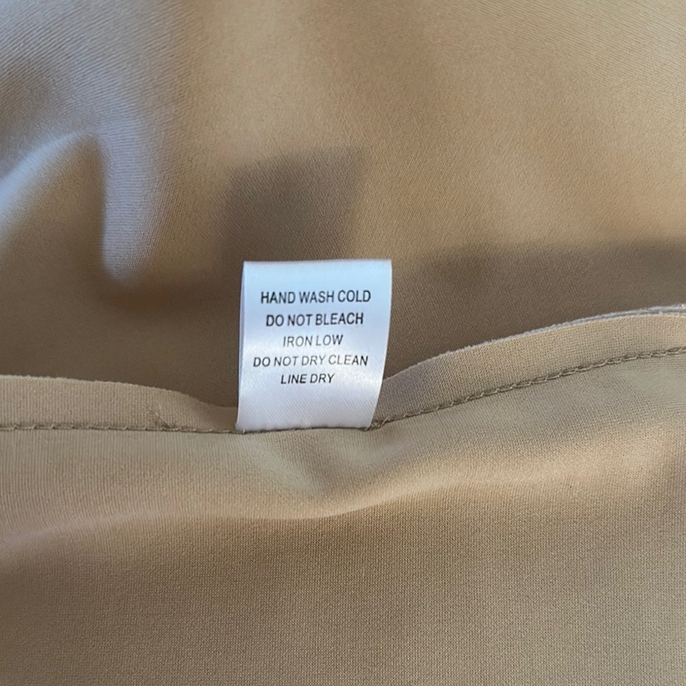 Alice Blue Tan Utility Jacket with Collared Neckline and Tassels - Picture 10 of 11